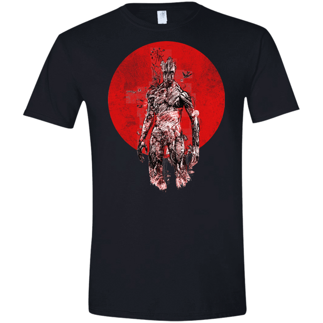 T-Shirts Black / X-Small Groot's Garden Men's Semi-Fitted Softstyle