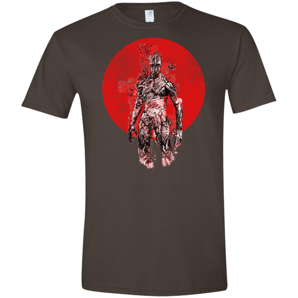 T-Shirts Dark Chocolate / S Groot's Garden Men's Semi-Fitted Softstyle