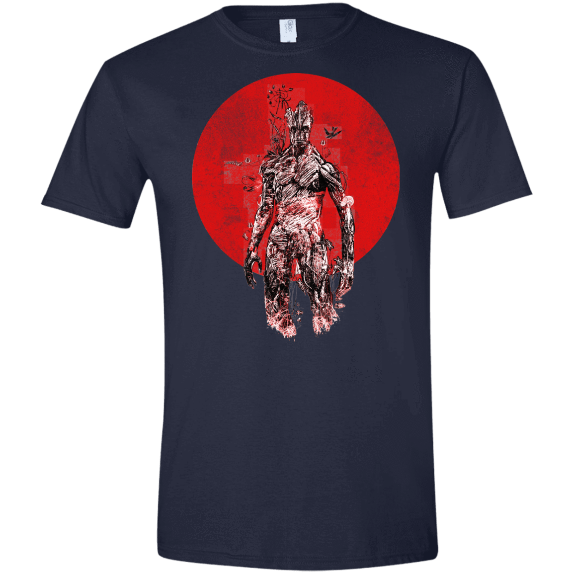 T-Shirts Navy / X-Small Groot's Garden Men's Semi-Fitted Softstyle