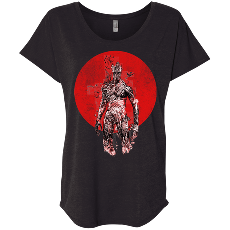 T-Shirts Vintage Black / X-Small Groot's Garden Triblend Dolman Sleeve