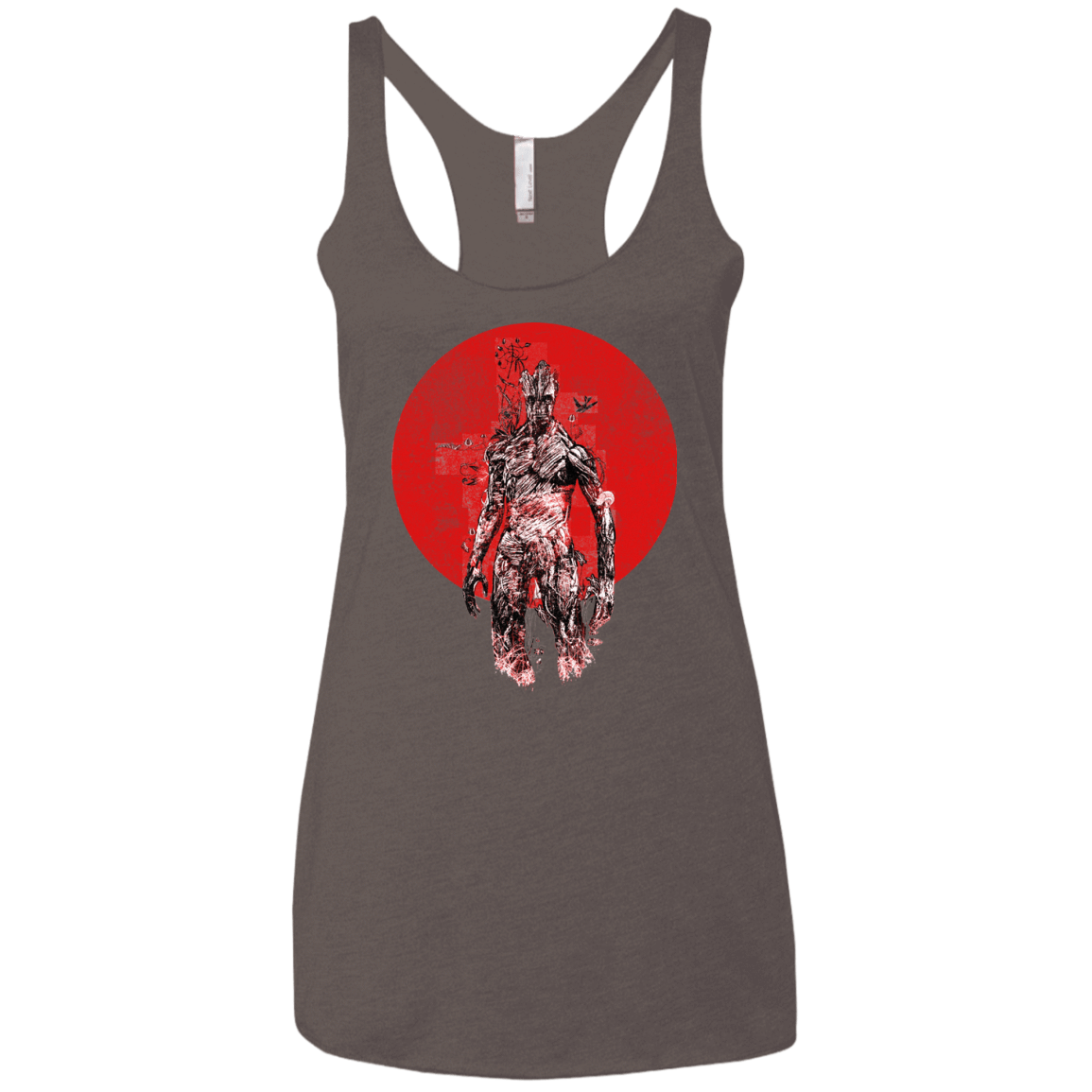 T-Shirts Macchiato / X-Small Groot's Garden Women's Triblend Racerback Tank