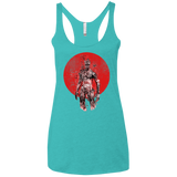 T-Shirts Tahiti Blue / X-Small Groot's Garden Women's Triblend Racerback Tank