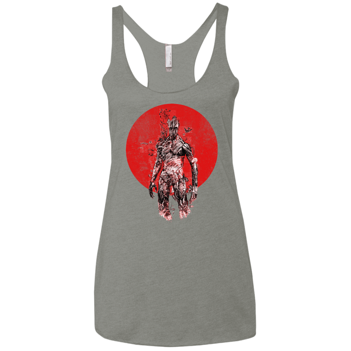 T-Shirts Venetian Grey / X-Small Groot's Garden Women's Triblend Racerback Tank