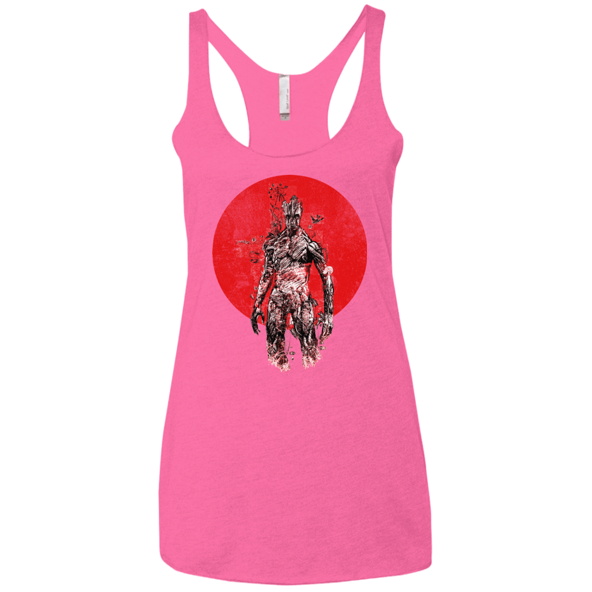T-Shirts Vintage Pink / X-Small Groot's Garden Women's Triblend Racerback Tank