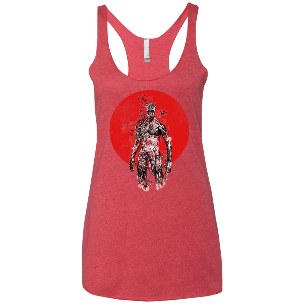 T-Shirts Vintage Red / X-Small Groot's Garden Women's Triblend Racerback Tank