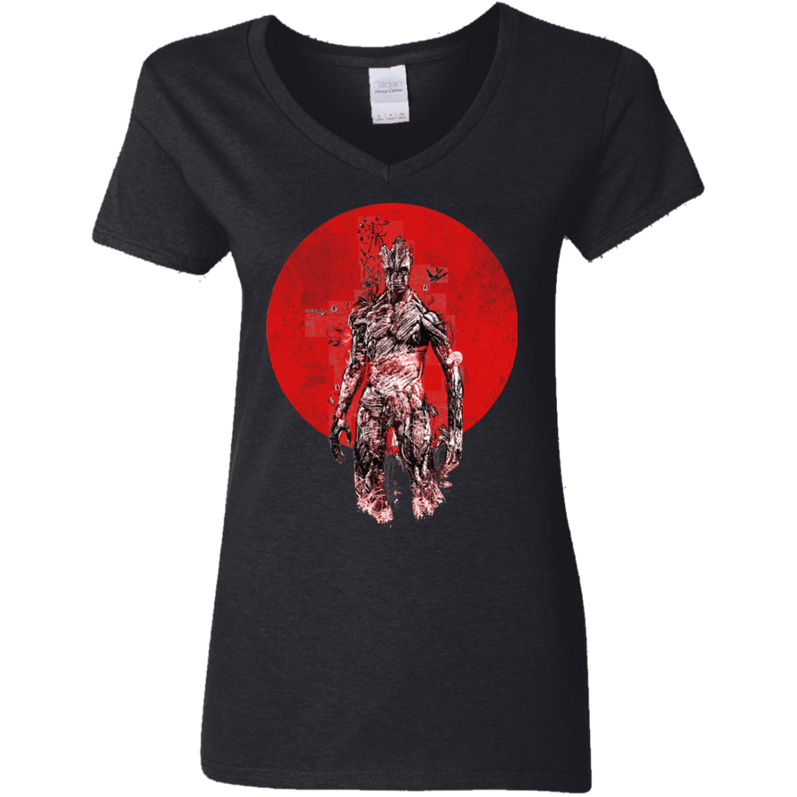 T-Shirts Black / S Groot's Garden Women's V-Neck T-Shirt