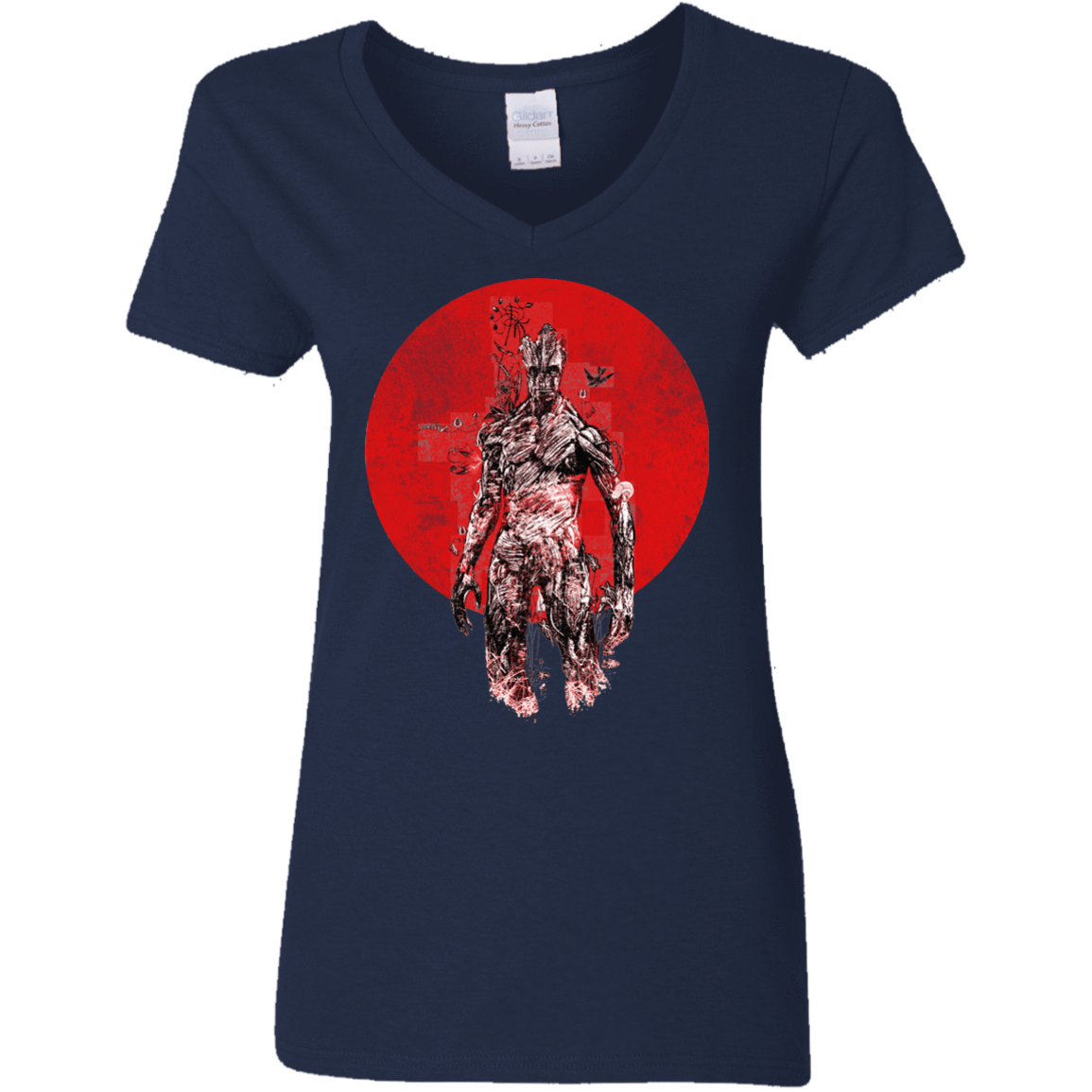 T-Shirts Navy / S Groot's Garden Women's V-Neck T-Shirt