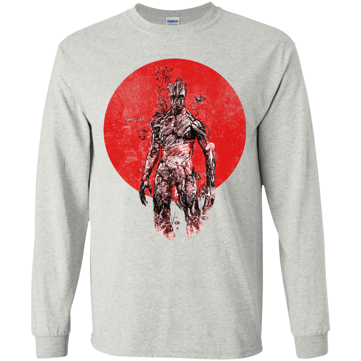 T-Shirts Ash / YS Groot's Garden Youth Long Sleeve T-Shirt