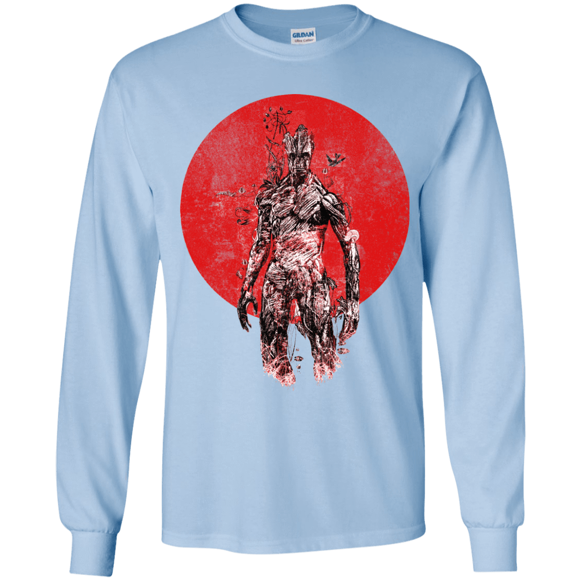 T-Shirts Light Blue / YS Groot's Garden Youth Long Sleeve T-Shirt