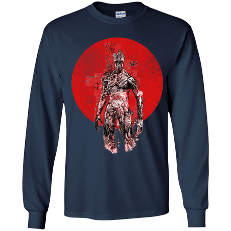 T-Shirts Navy / YS Groot's Garden Youth Long Sleeve T-Shirt