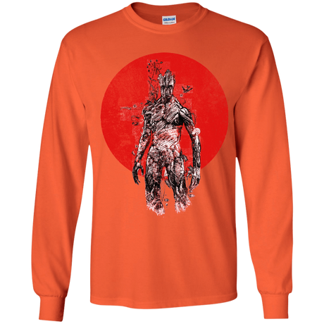 T-Shirts Orange / YS Groot's Garden Youth Long Sleeve T-Shirt