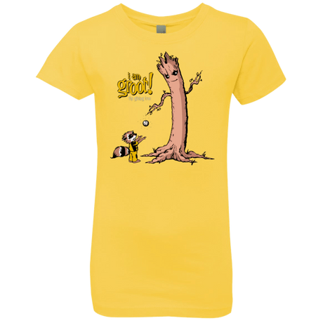 T-Shirts Vibrant Yellow / YXS Groots Giving Girls Premium T-Shirt