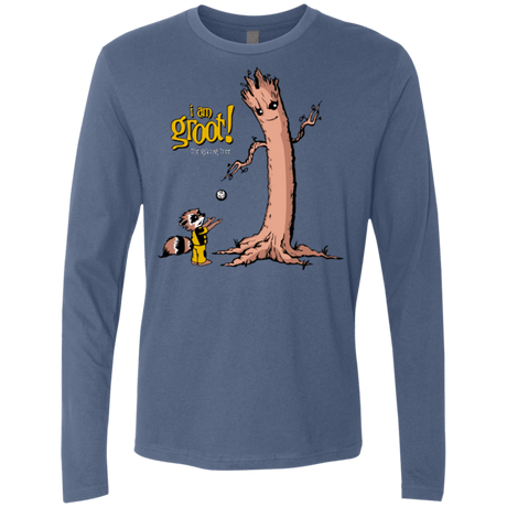 T-Shirts Indigo / Small Groots Giving Men's Premium Long Sleeve