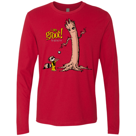 T-Shirts Red / Small Groots Giving Men's Premium Long Sleeve