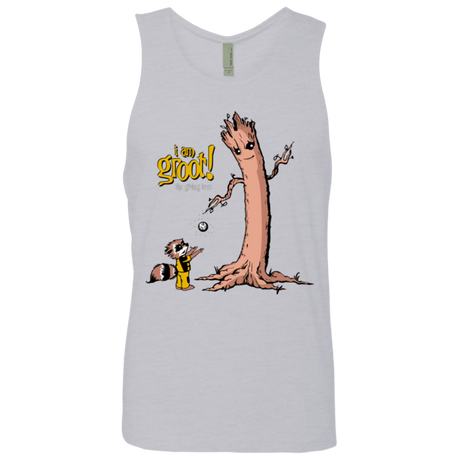 T-Shirts Heather Grey / Small Groots Giving Men's Premium Tank Top