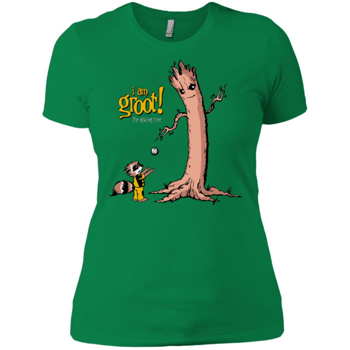 T-Shirts Kelly Green / X-Small Groots Giving Women's Premium T-Shirt