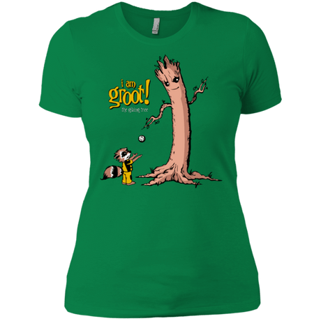 T-Shirts Kelly Green / X-Small Groots Giving Women's Premium T-Shirt