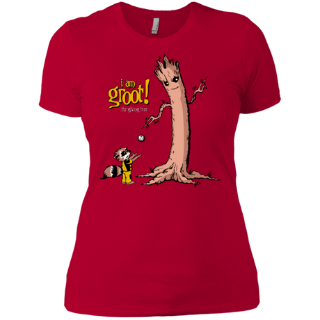 T-Shirts Red / X-Small Groots Giving Women's Premium T-Shirt