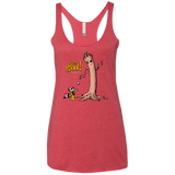 T-Shirts Vintage Red / X-Small Groots Giving Women's Triblend Racerback Tank