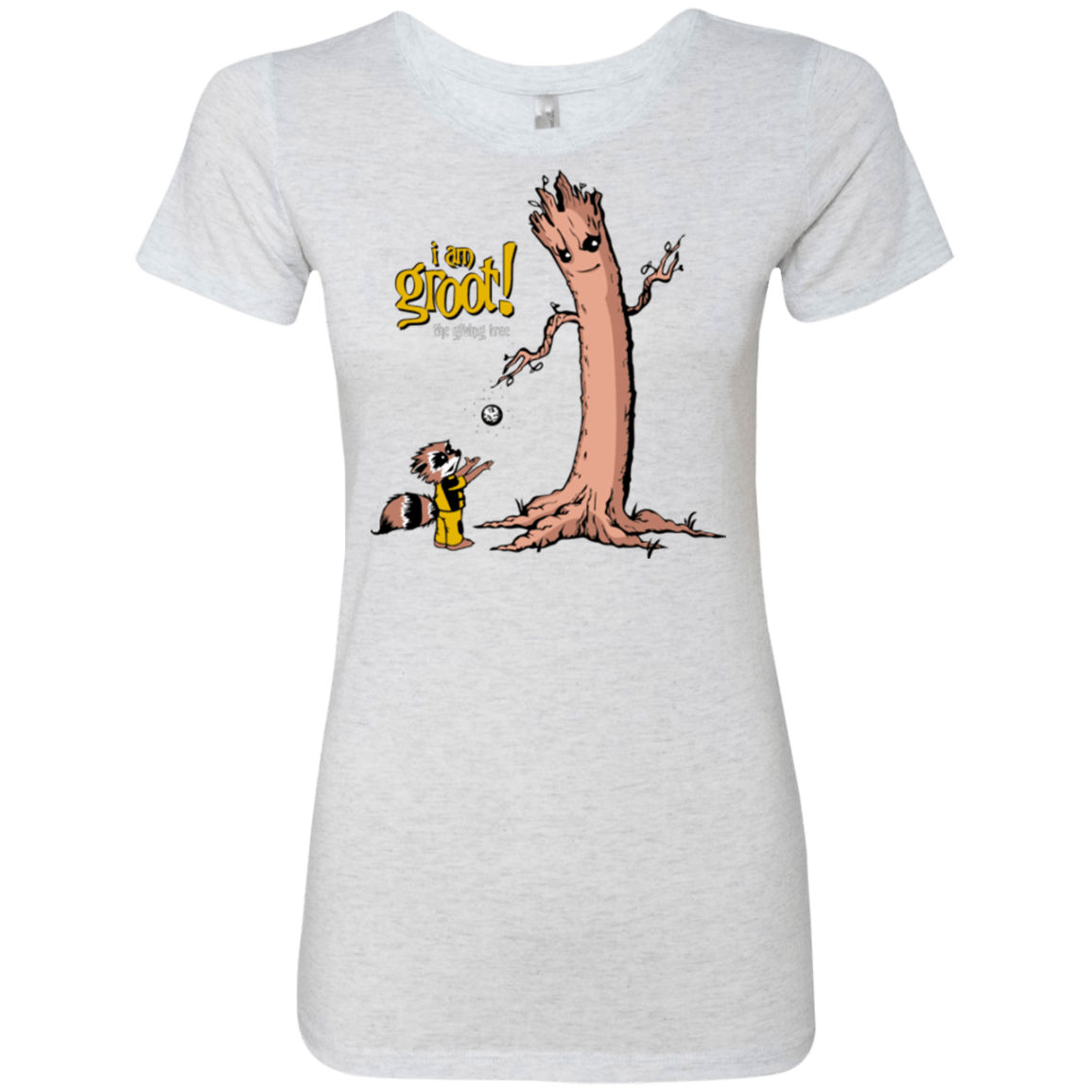 T-Shirts Heather White / Small Groots Giving Women's Triblend T-Shirt