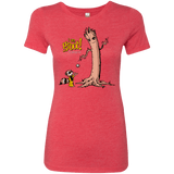 T-Shirts Vintage Red / Small Groots Giving Women's Triblend T-Shirt