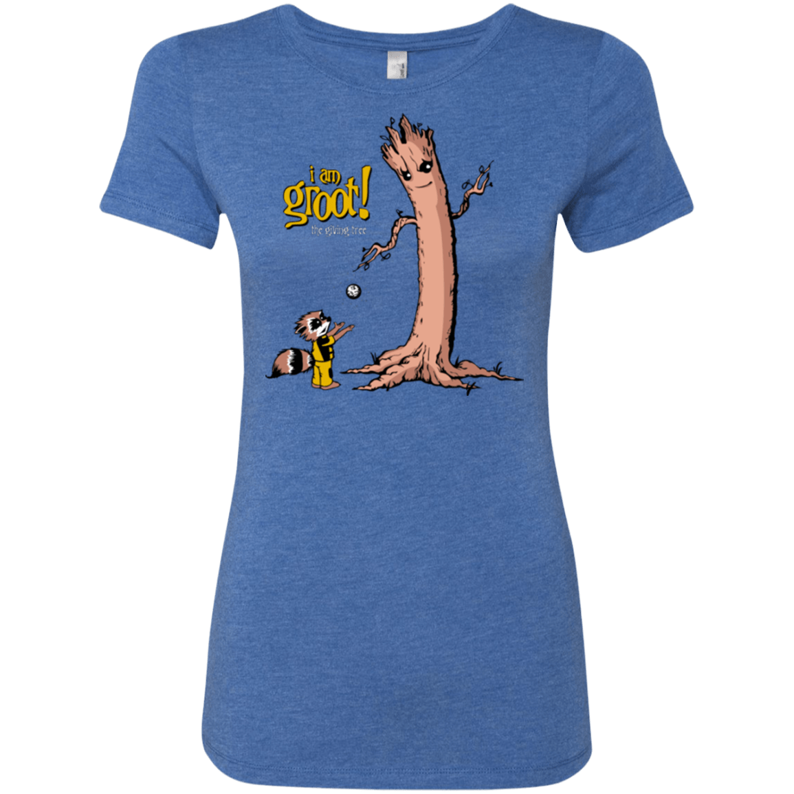 T-Shirts Vintage Royal / Small Groots Giving Women's Triblend T-Shirt