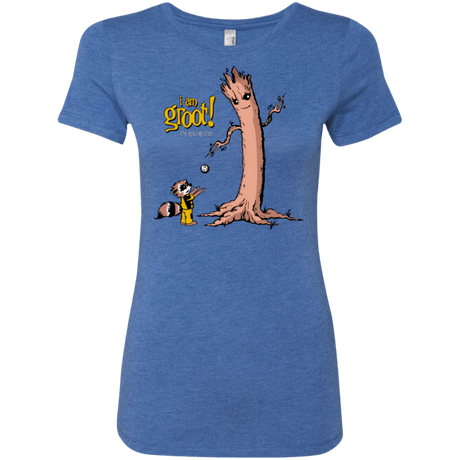 T-Shirts Vintage Royal / Small Groots Giving Women's Triblend T-Shirt