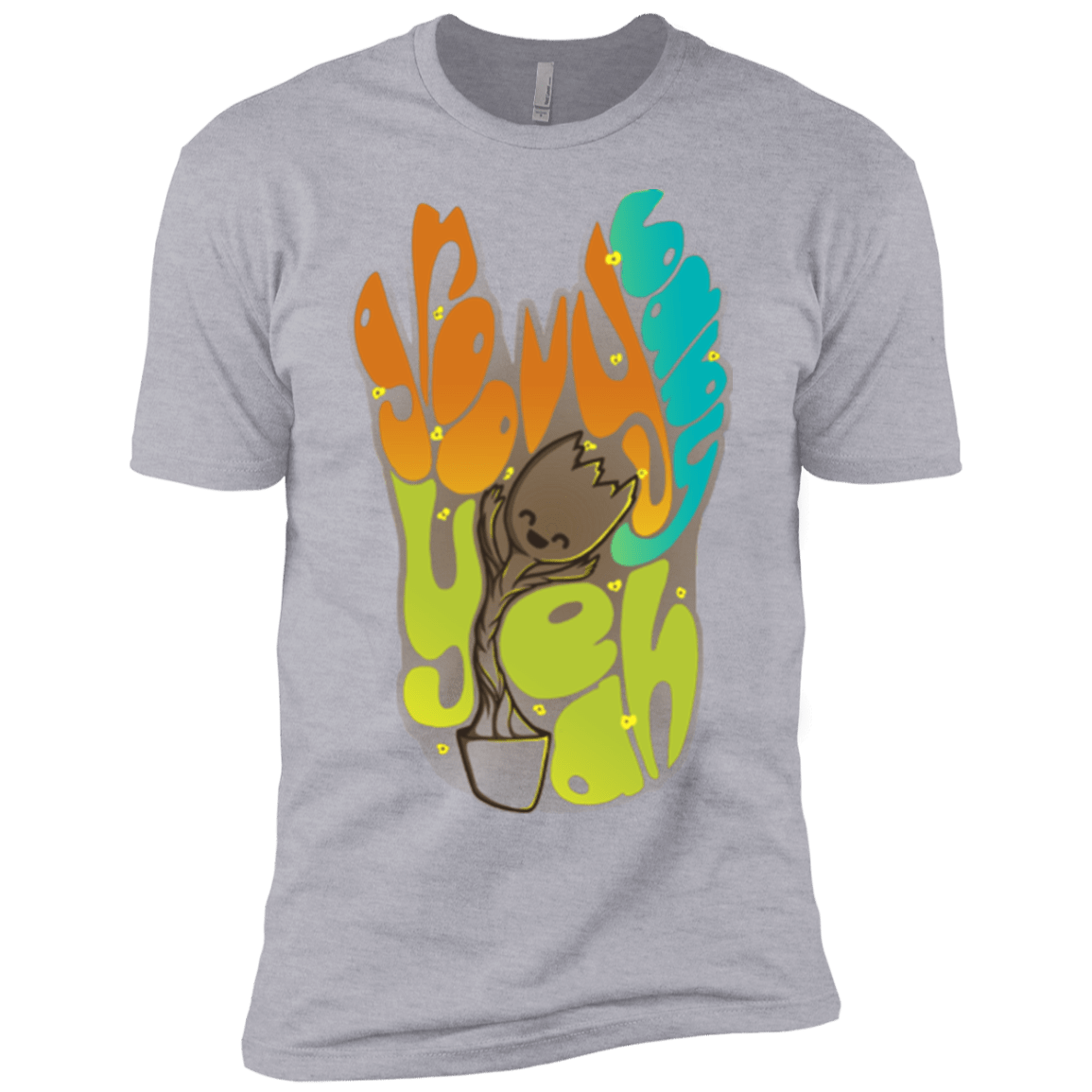 T-Shirts Heather Grey / YXS Groovy Baby Boys Premium T-Shirt