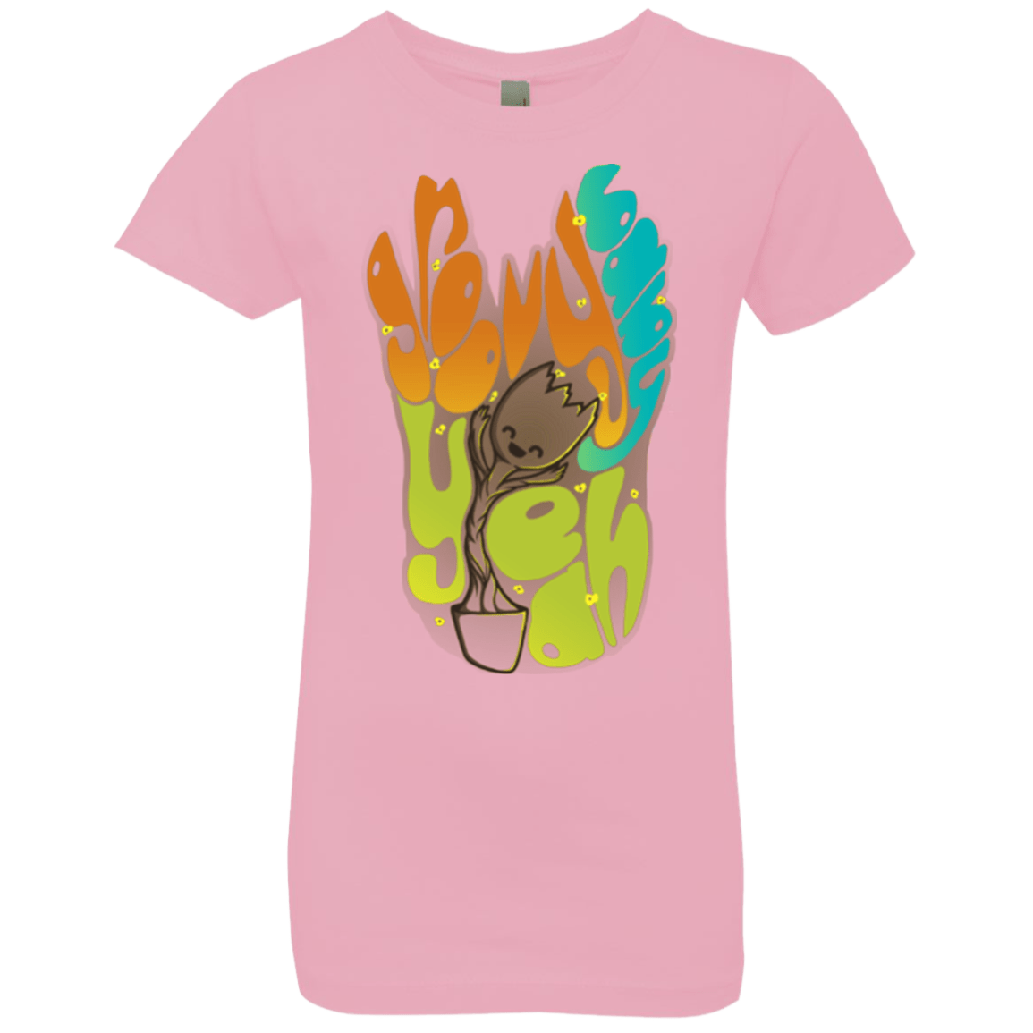 T-Shirts Light Pink / YXS Groovy Baby Girls Premium T-Shirt