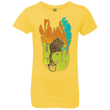 T-Shirts Vibrant Yellow / YXS Groovy Baby Girls Premium T-Shirt