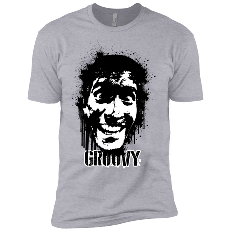 T-Shirts Heather Grey / YXS Groovy Boys Premium T-Shirt