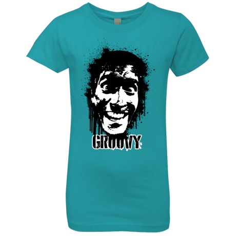 T-Shirts Tahiti Blue / YXS Groovy Girls Premium T-Shirt