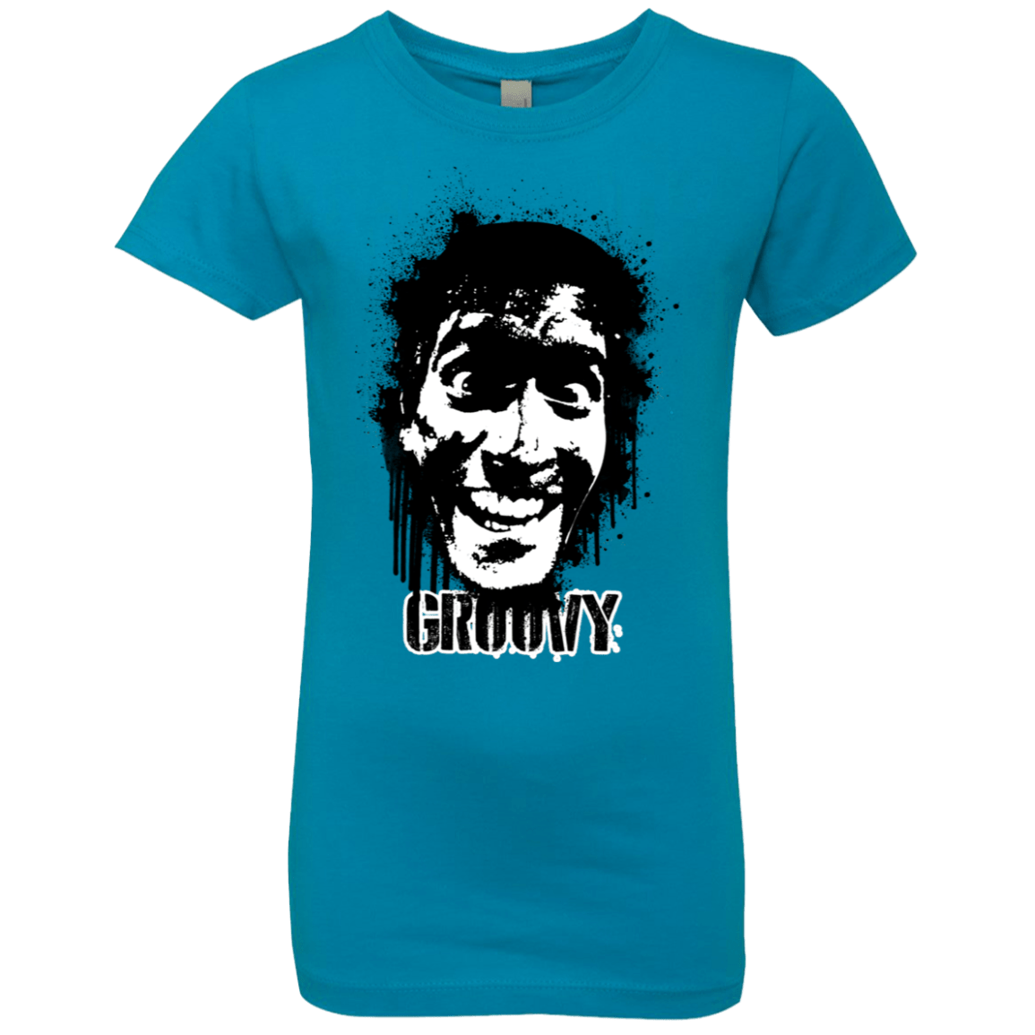 T-Shirts Turquoise / YXS Groovy Girls Premium T-Shirt