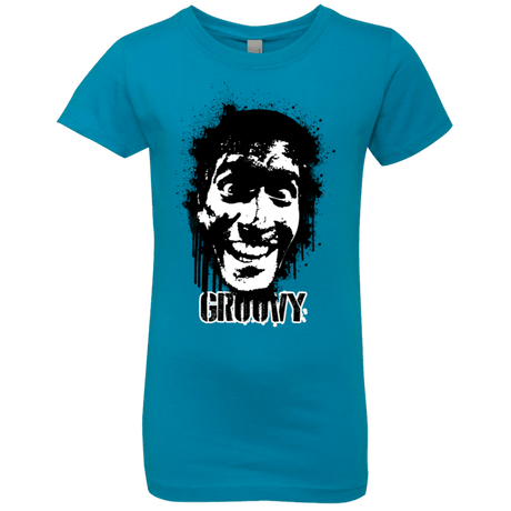 T-Shirts Turquoise / YXS Groovy Girls Premium T-Shirt