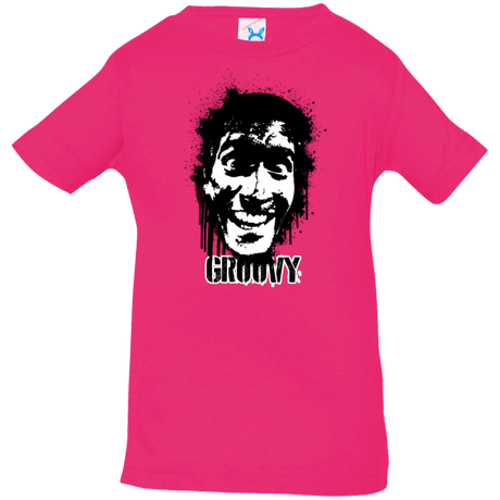 T-Shirts Hot Pink / 6 Months Groovy Infant Premium T-Shirt
