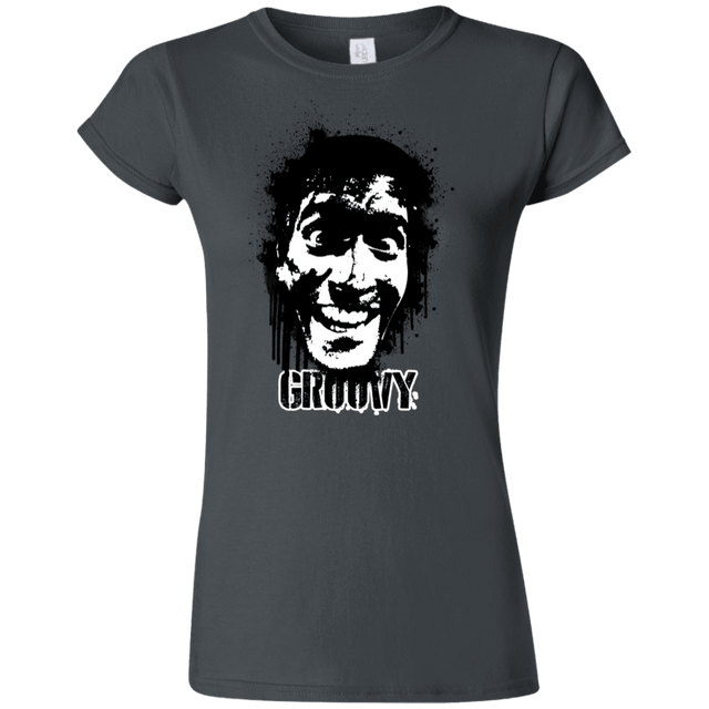 T-Shirts Charcoal / S Groovy Junior Slimmer-Fit T-Shirt