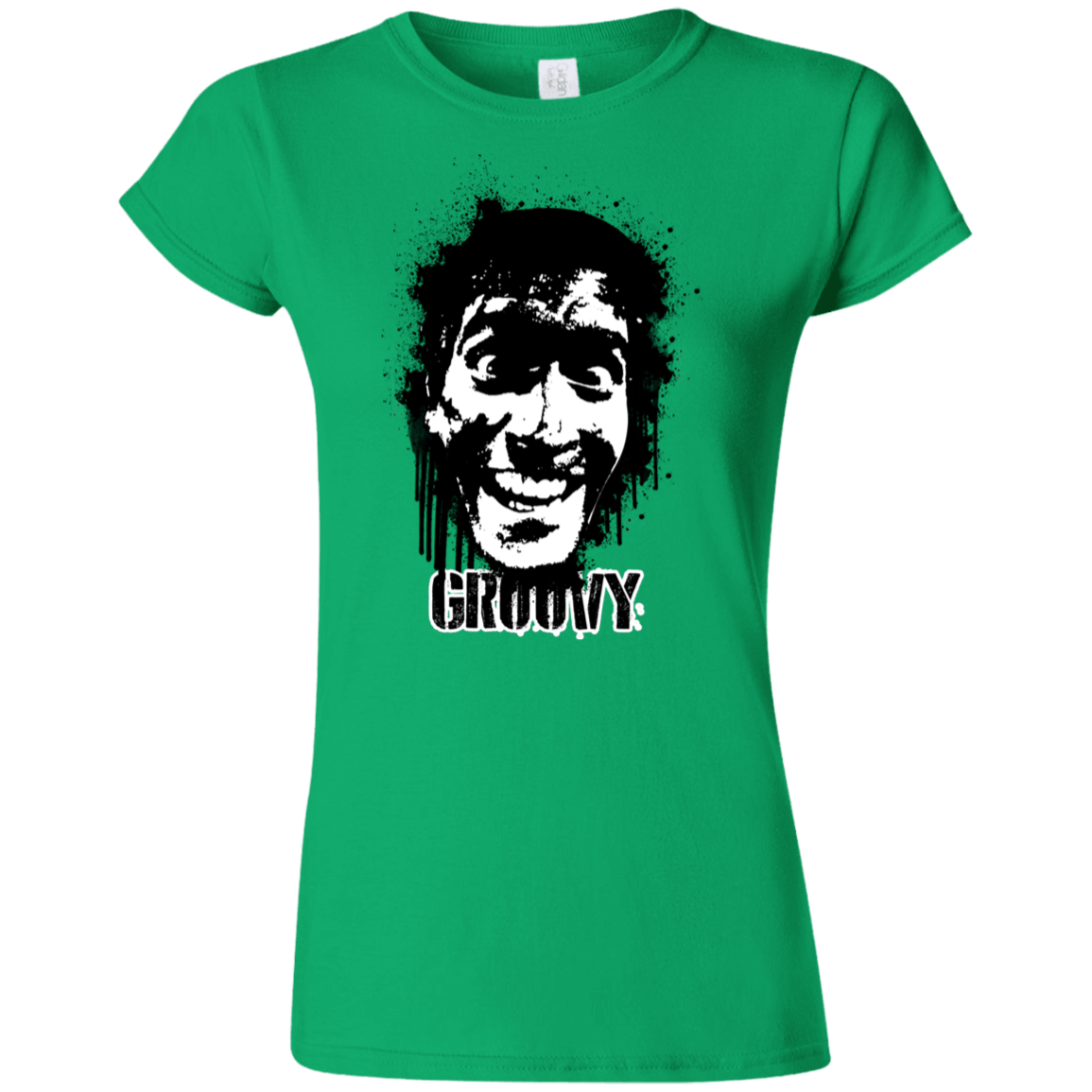 T-Shirts Irish Green / S Groovy Junior Slimmer-Fit T-Shirt