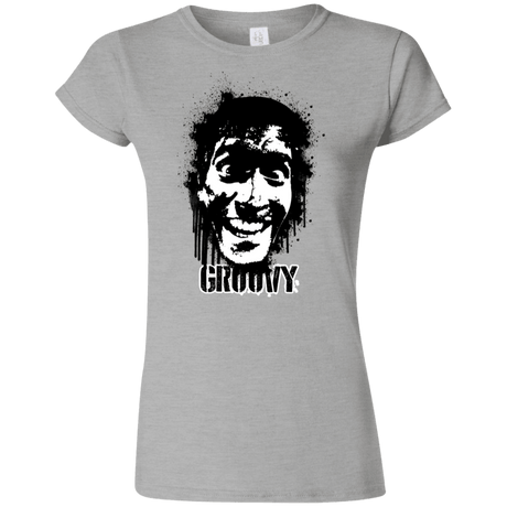 T-Shirts Sport Grey / S Groovy Junior Slimmer-Fit T-Shirt