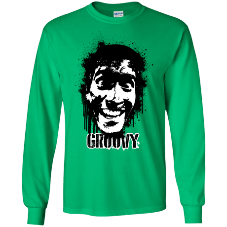 T-Shirts Irish Green / S Groovy Men's Long Sleeve T-Shirt