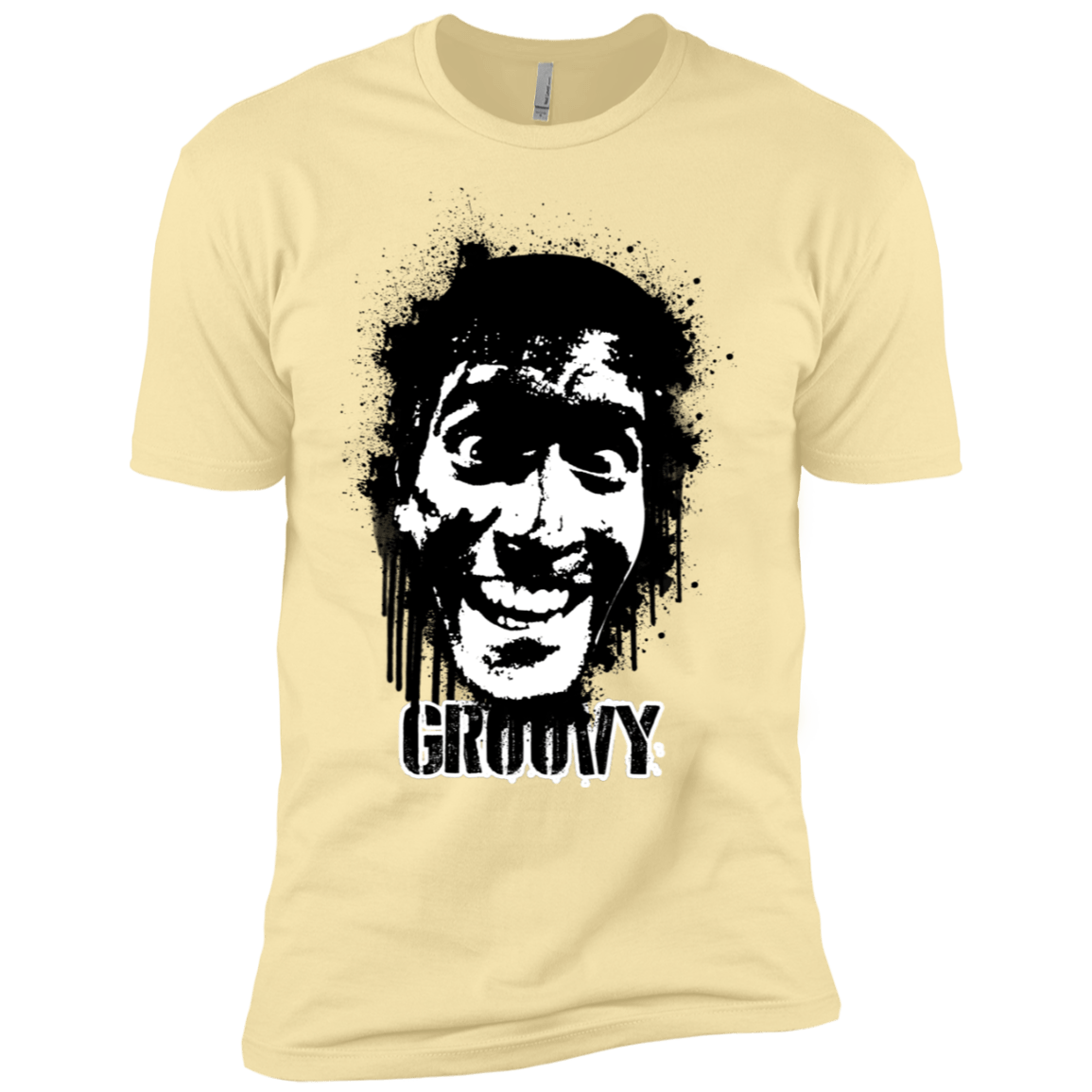 T-Shirts Banana Cream / X-Small Groovy Men's Premium T-Shirt