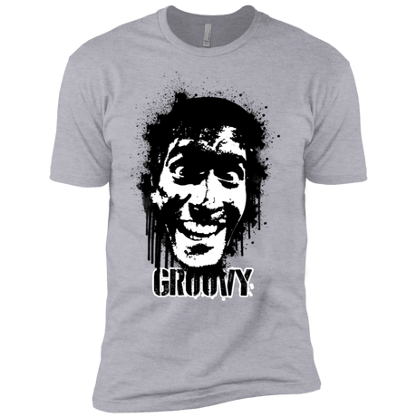 T-Shirts Heather Grey / X-Small Groovy Men's Premium T-Shirt