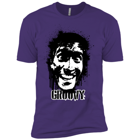 T-Shirts Purple Rush/ / X-Small Groovy Men's Premium T-Shirt