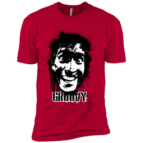 T-Shirts Red / X-Small Groovy Men's Premium T-Shirt