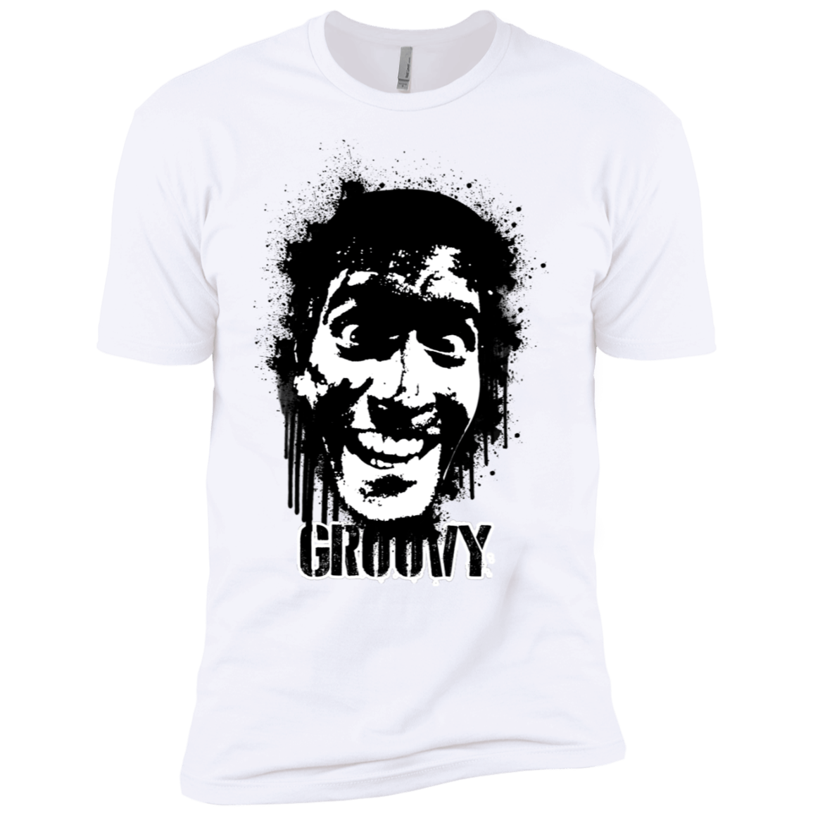 T-Shirts White / X-Small Groovy Men's Premium T-Shirt