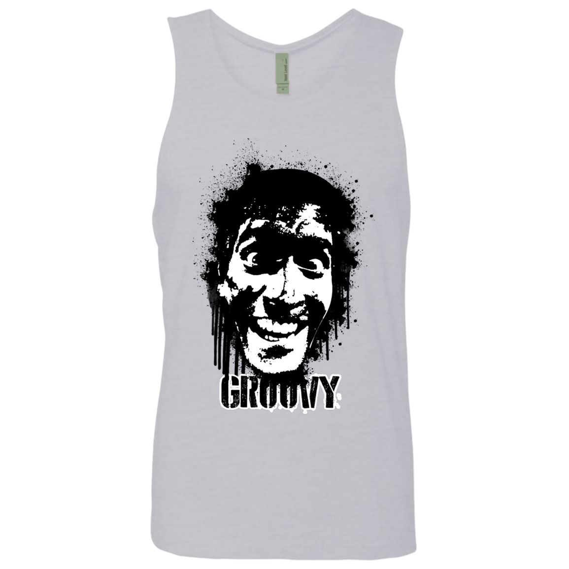 T-Shirts Heather Grey / S Groovy Men's Premium Tank Top