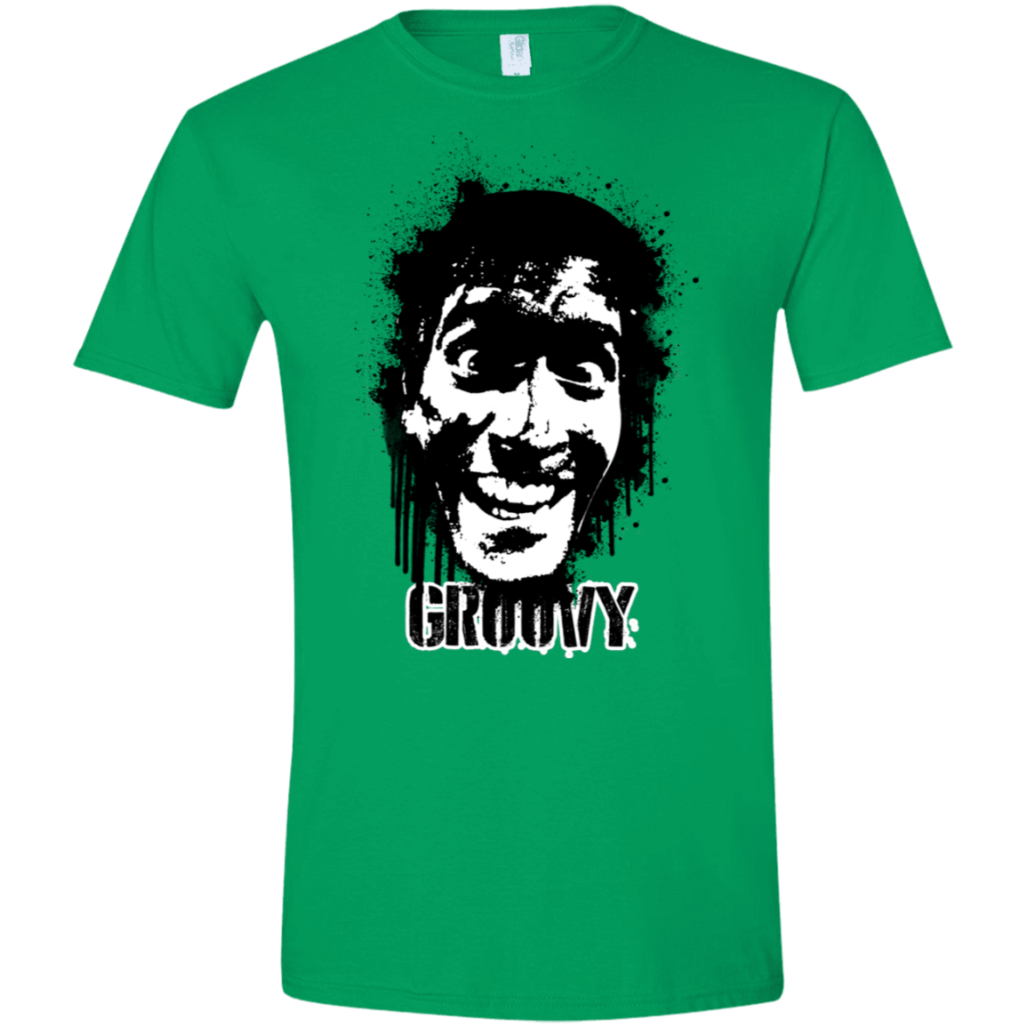 T-Shirts Irish Green / S Groovy Men's Semi-Fitted Softstyle