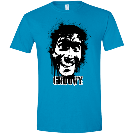 T-Shirts Sapphire / S Groovy Men's Semi-Fitted Softstyle