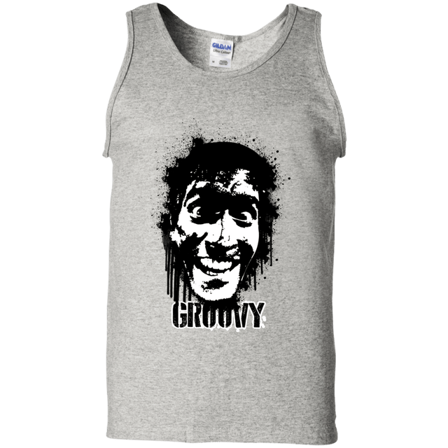 T-Shirts Ash / S Groovy Men's Tank Top
