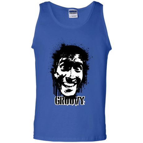 T-Shirts Royal / S Groovy Men's Tank Top