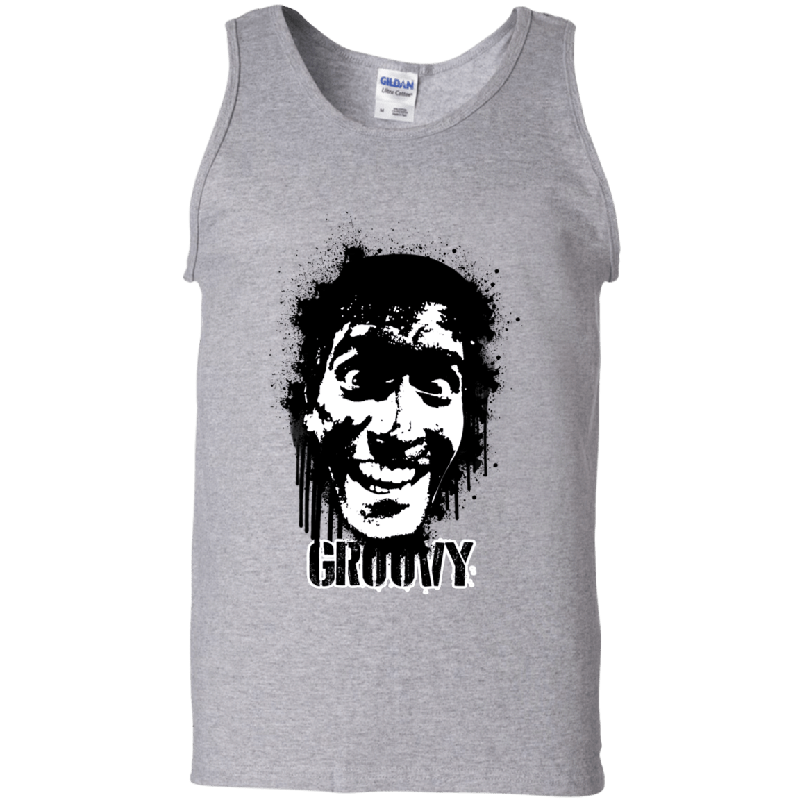T-Shirts Sport Grey / S Groovy Men's Tank Top